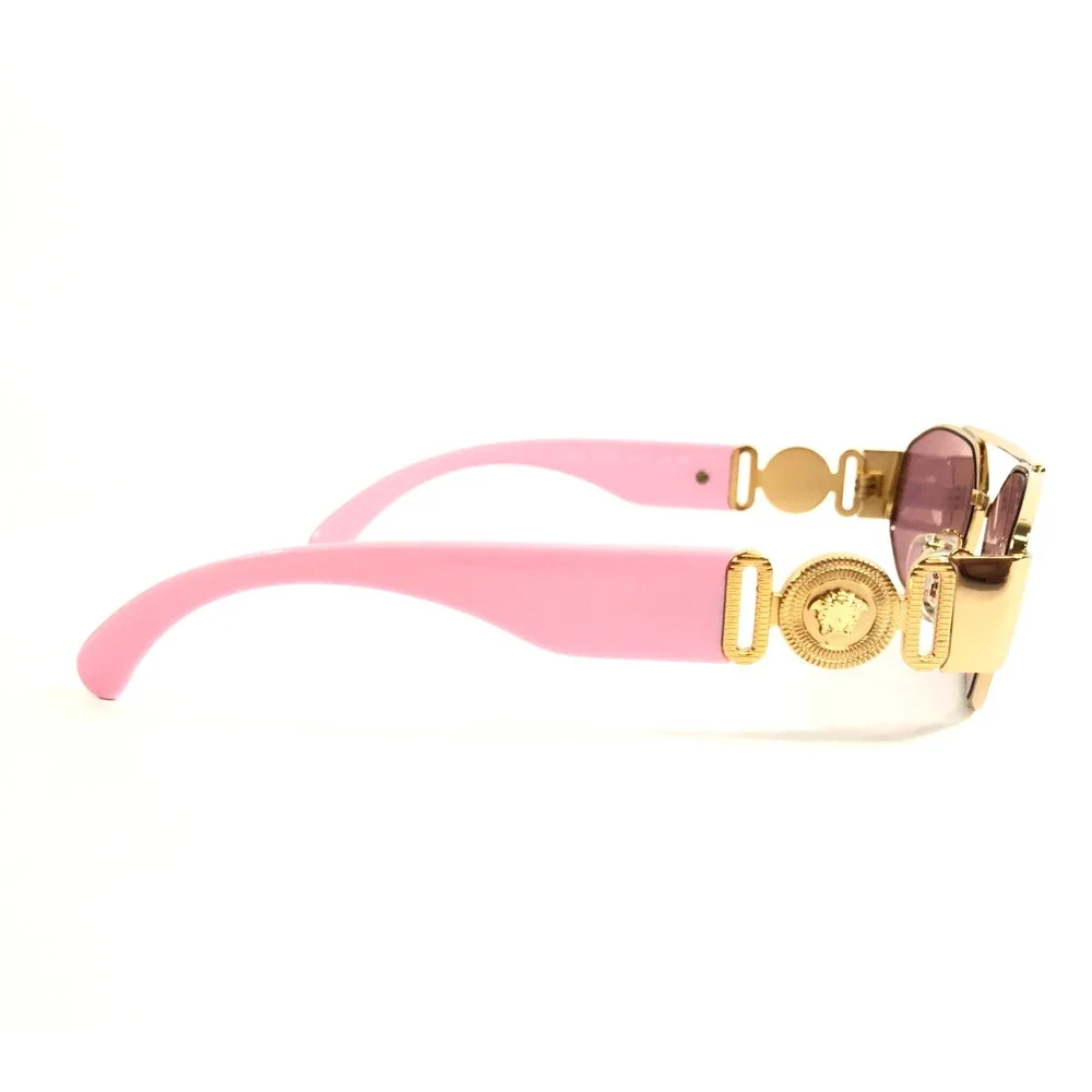 Versace Kids Sunglasses VK2003 1002/9L Gold Pink Frames with Mirror Pink Lenses